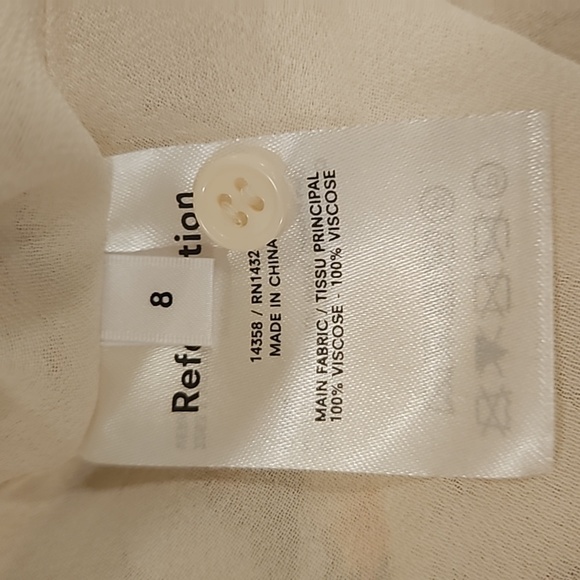 💕REFORMATION💕 Selby Dress ~ Blanche Floral Print 8 NWT - Picture 16 of 16